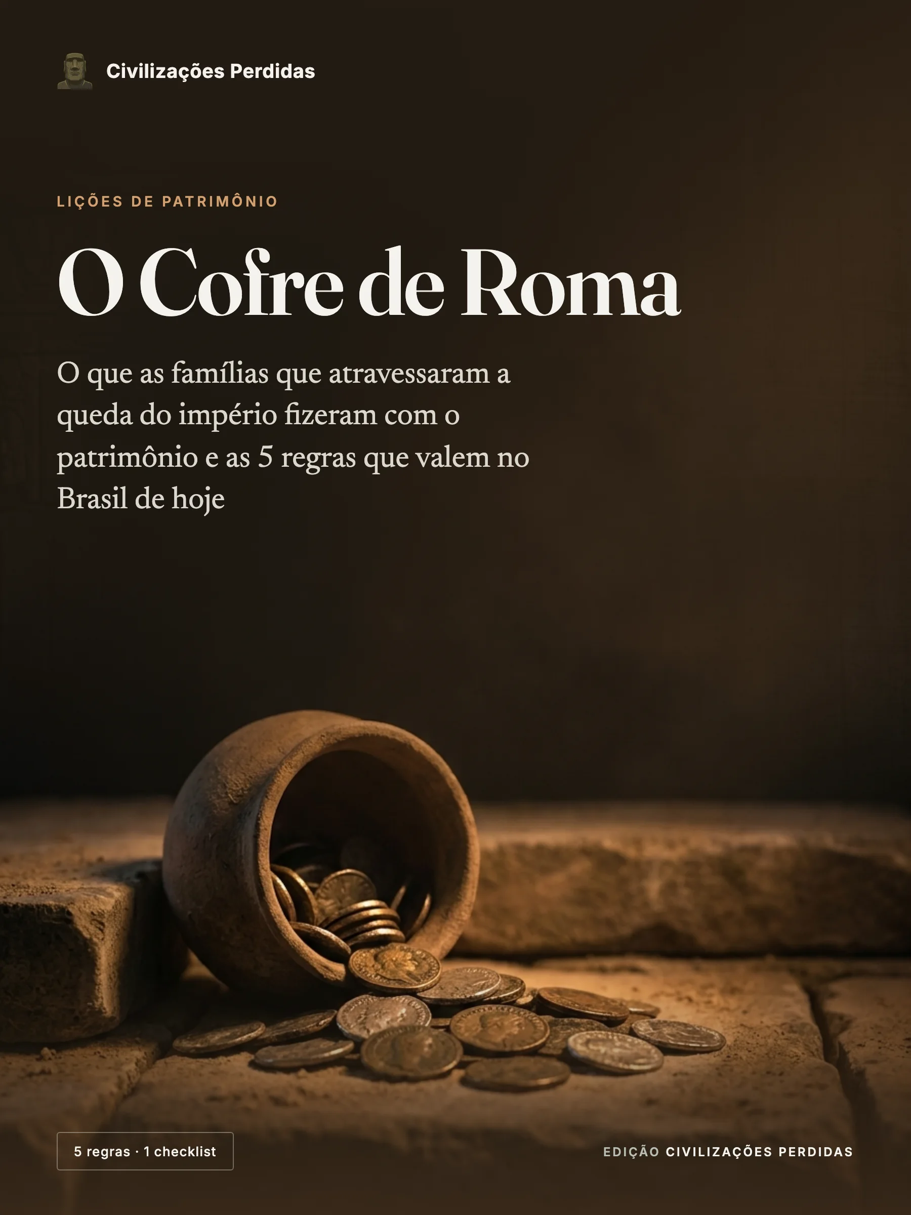 Capa do ebook O Cofre de Roma